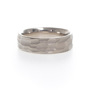 Rustic wedding band by Kendra Renee