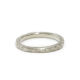 14K White Gold wedding band by Kendra Renee