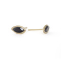 14K and onyx studs by Kendra Renee